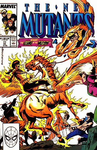 The New Mutants vol 1 # 77