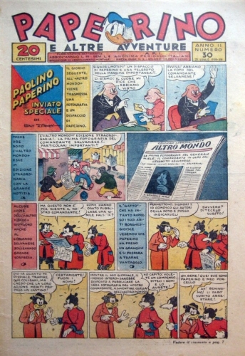 Paperino e altre avventure (Giornale) # 30