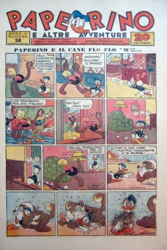 Paperino e altre avventure (Giornale) # 58