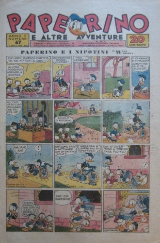 Paperino e altre avventure (Giornale) # 67