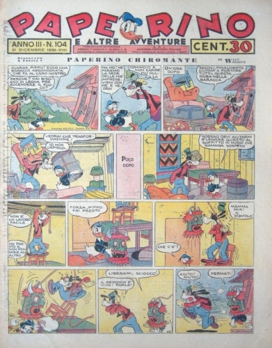 Paperino e altre avventure (Giornale) # 104
