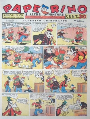 Paperino e altre avventure (Giornale) # 105