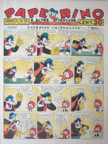 Paperino e altre avventure (Giornale) # 115