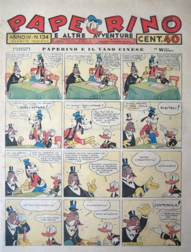 Paperino e altre avventure (Giornale) # 134