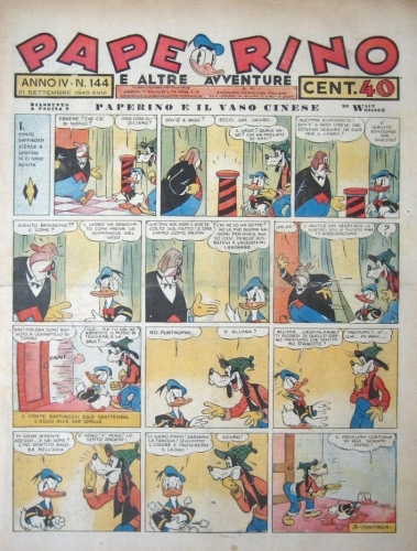 Paperino e altre avventure (Giornale) # 144