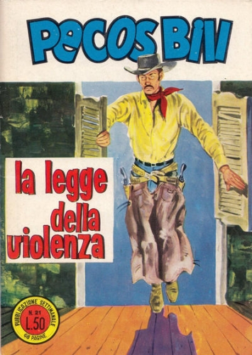 Pecos Bill (Serie III - 1965) # 21