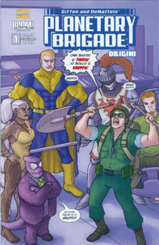 Planetary Brigade: Origini # 1