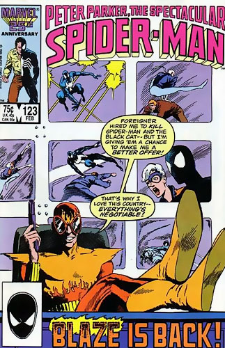 Peter Parker, The Spectacular Spider-Man # 123