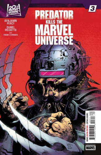 Predator Kills the Marvel Universe # 3