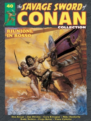 The Savage Sword of Conan  # 40
