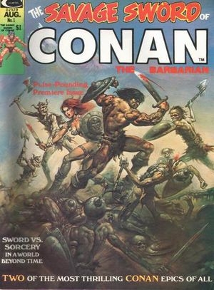 The Savage Sword of Conan Vol 1 # 1