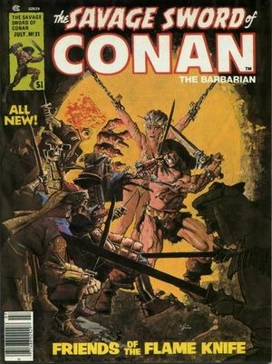 The Savage Sword of Conan Vol 1 # 31