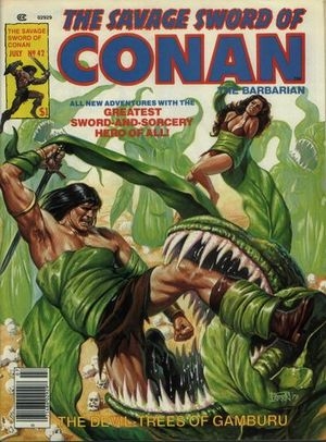 The Savage Sword of Conan Vol 1 # 42