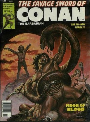 The Savage Sword of Conan Vol 1 # 46