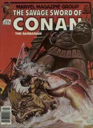 The Savage Sword of Conan Vol 1 # 80