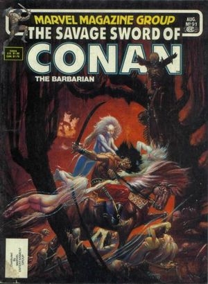 The Savage Sword of Conan Vol 1 # 91