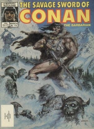 The Savage Sword of Conan Vol 1 # 110