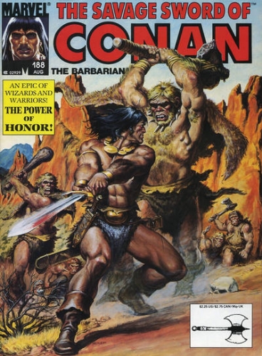 The Savage Sword of Conan Vol 1 # 188