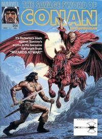 The Savage Sword of Conan Vol 1 # 206