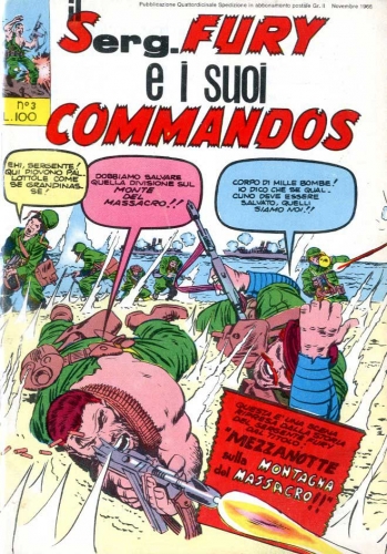 Il Serg. Fury e i suoi Commandos # 3