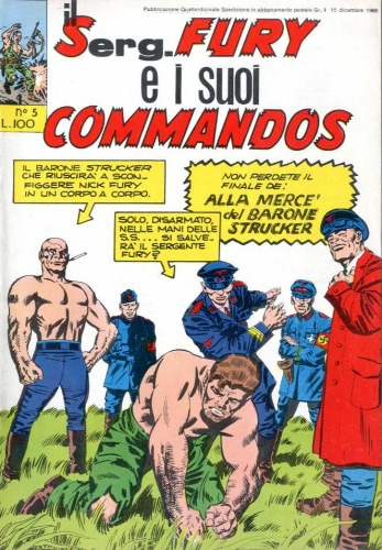 Il Serg. Fury e i suoi Commandos # 5