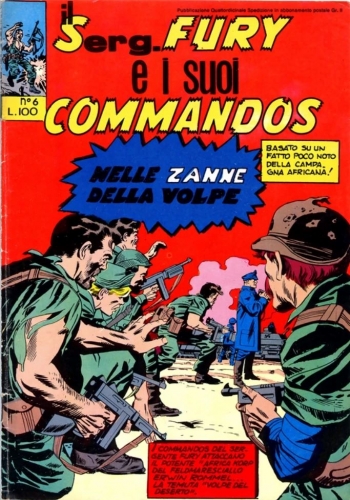 Il Serg. Fury e i suoi Commandos # 6