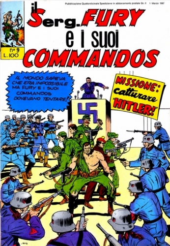 Il Serg. Fury e i suoi Commandos # 9