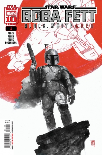 Star Wars: Boba Fett – Black, White & Red # 1