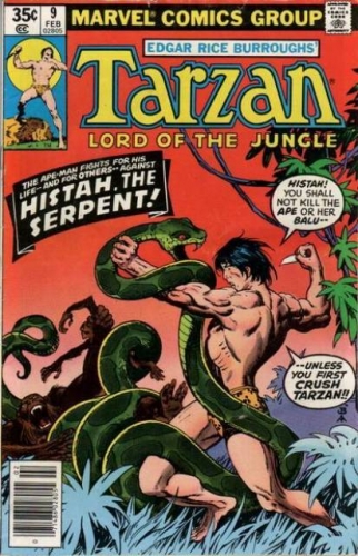 Tarzan (Marvel) # 9