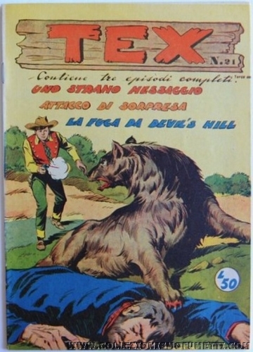 Tex quindicinale Albo d'oro - Terza serie # 21