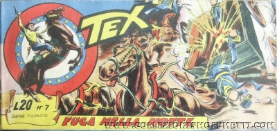 Tex strisce - Serie XII Topazio # 7
