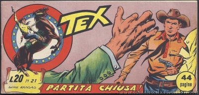 Tex strisce - Serie XV Kansas # 21