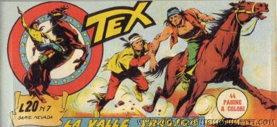Tex strisce - Serie XVI Nevada # 7