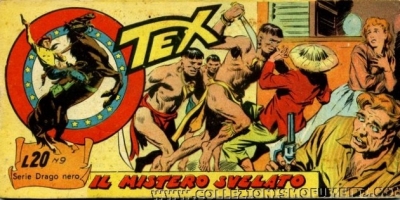Tex strisce - Serie XXV Drago Nero # 9