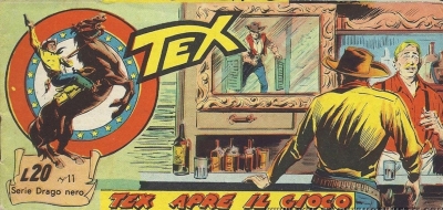 Tex strisce - Serie XXV Drago Nero # 11