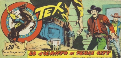 Tex strisce - Serie XXV Drago Nero # 12