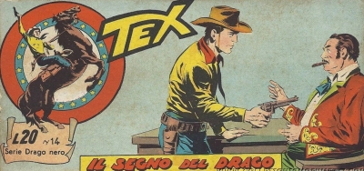 Tex strisce - Serie XXV Drago Nero # 14
