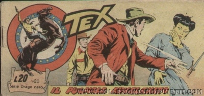 Tex strisce - Serie XXV Drago Nero # 20