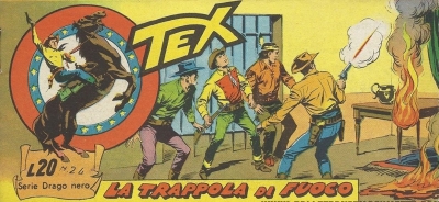 Tex strisce - Serie XXV Drago Nero # 24