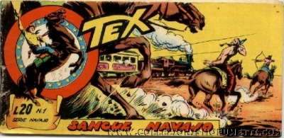 Tex strisce - Serie XXVIII Navajo # 1