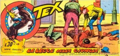Tex strisce - Serie XXXII Osages # 18