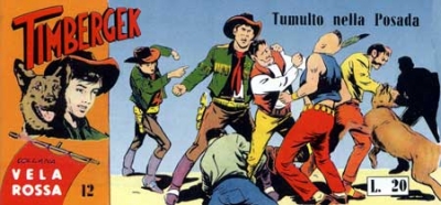 Collana Vela Rossa: Timbergek - Prima serie # 12