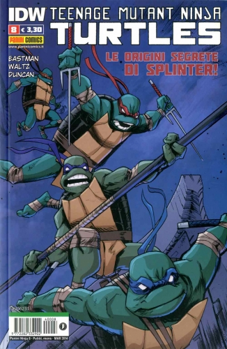 Teenage Mutant Ninja Turtles # 8