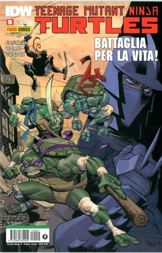 Teenage Mutant Ninja Turtles # 9