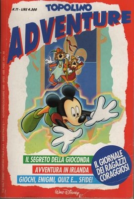 Topolino Adventure # 11