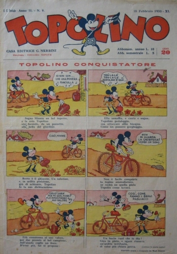 Topolino (giornale) # 8