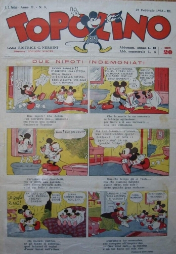 Topolino (giornale) # 9