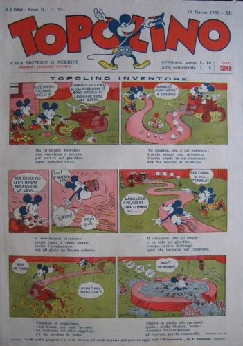 Topolino (giornale) # 12