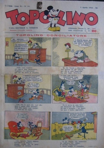 Topolino (giornale) # 14