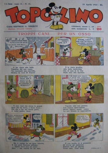 Topolino (giornale) # 16